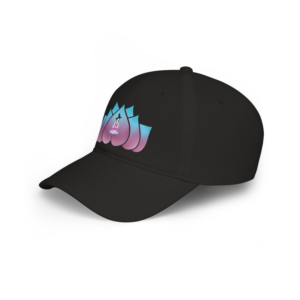 Lotus Meditation Cap — Yoga Hat with Lotus Silhouette