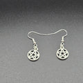 “Wee Witchling Pentacle” Mini Earrings