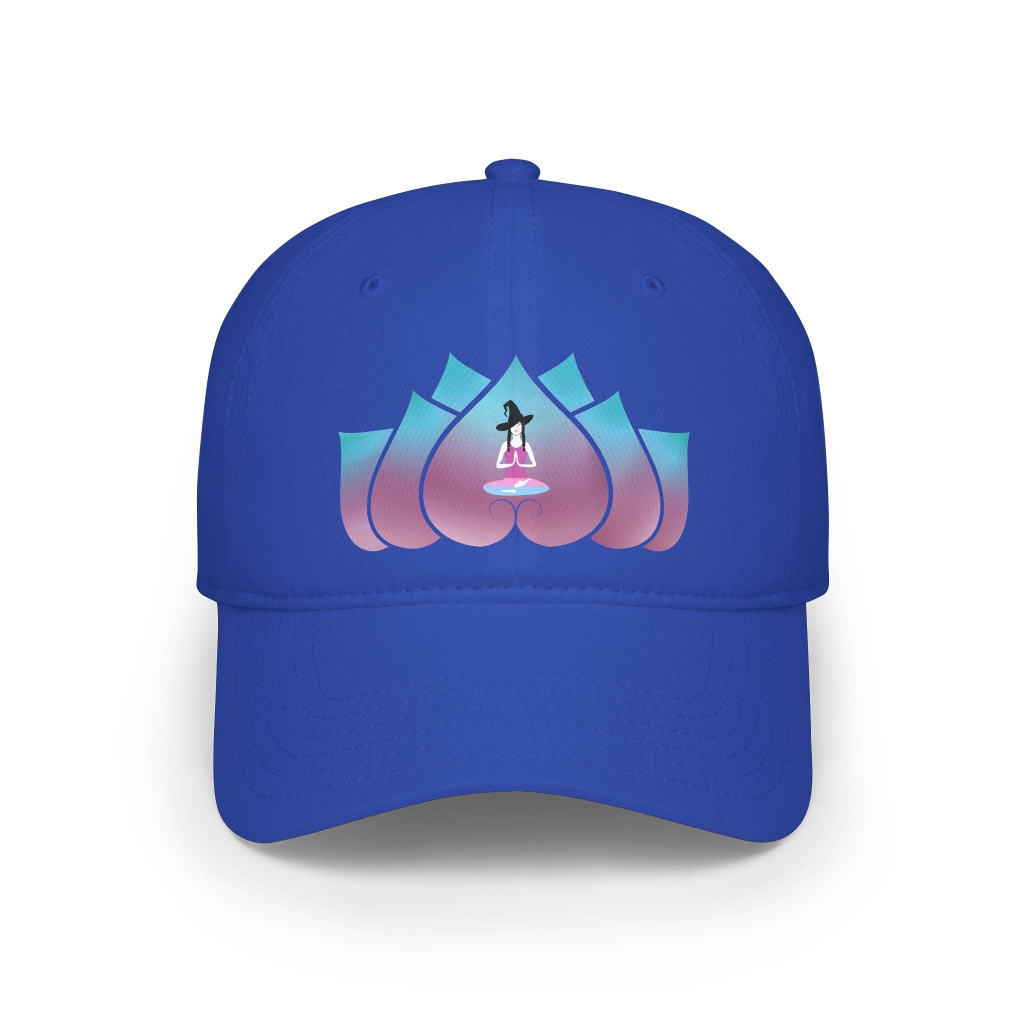 Lotus Meditation Cap — Yoga Hat with Lotus Silhouette