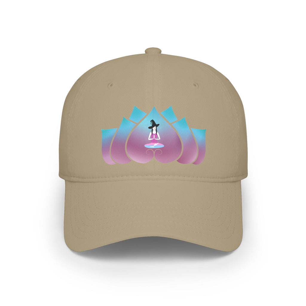 Lotus Meditation Cap — Yoga Hat with Lotus Silhouette